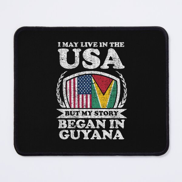Item preview, I May Live In USA But My Story Began In Guyana designed and sold by GabbyKash.