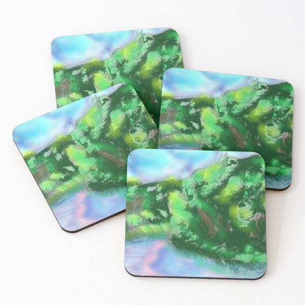 Item preview, Vibrant Ink and Digital Riverbank Art designed and sold by anamariafischer.