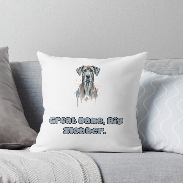 Item preview, Great Dane Big Slobber Humorous Dog Owner Art designed and sold by NatureUnleashed.