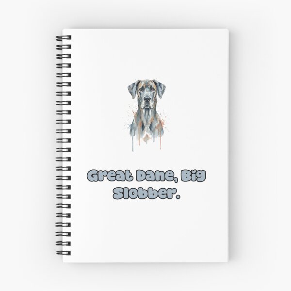 Item preview, Great Dane Big Slobber Humorous Dog Owner Art designed and sold by NatureUnleashed.