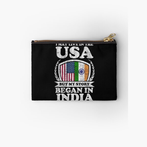 Item preview, I May Live In USA But My Story Began In India  designed and sold by GabbyKash.