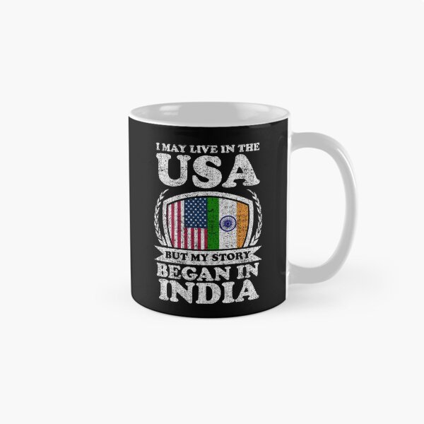 Item preview, I May Live In USA But My Story Began In India  designed and sold by GabbyKash.