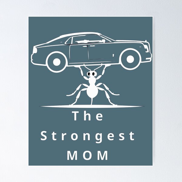 Item preview, The Strongest Mom Relentless Ant Motivation Gift for Her designed and sold by MyDesigneStore.