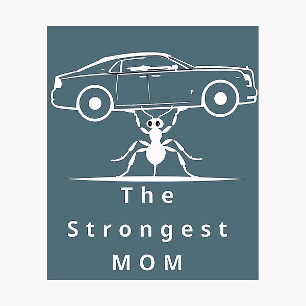 Item preview, The Strongest Mom Relentless Ant Motivation Gift for Her designed and sold by MyDesigneStore.