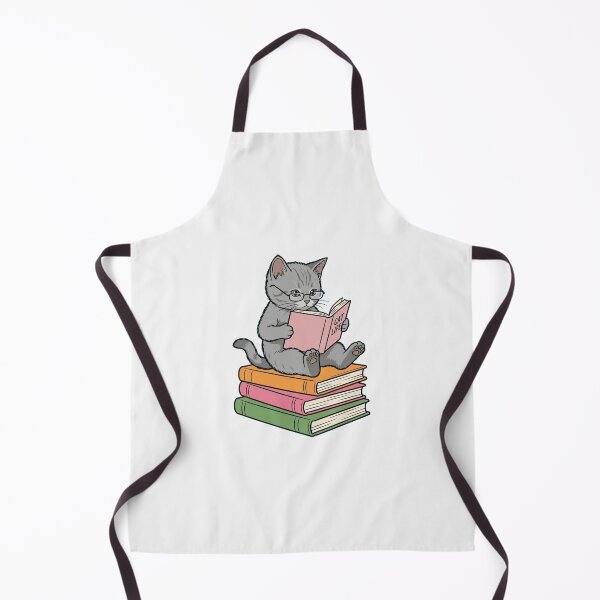 Item preview, Cute cat with books designed and sold by KSGG.