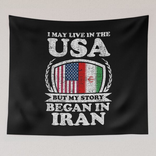 Item preview, I May Live In USA But My Story Began In Iran designed and sold by GabbyKash.