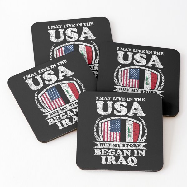 Item preview, I May Live In USA But My Story Began In Iraq designed and sold by GabbyKash.