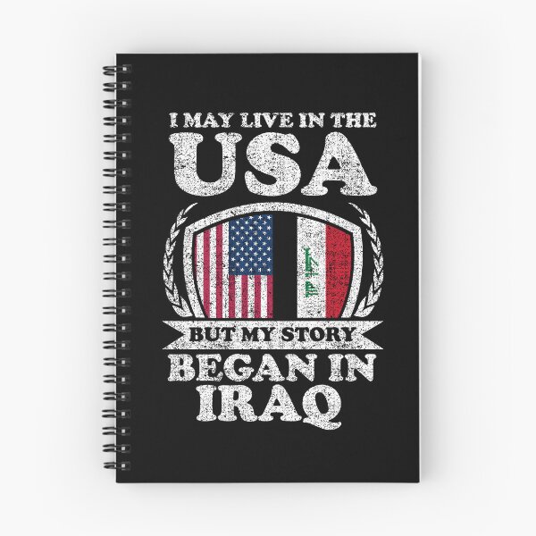 Item preview, I May Live In USA But My Story Began In Iraq designed and sold by GabbyKash.