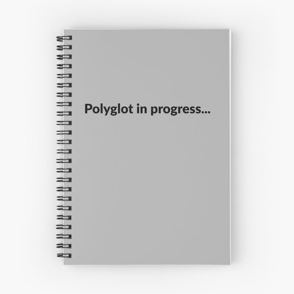 Item preview, Polyglot in progress - Motivational designed and sold by Luisshopp.