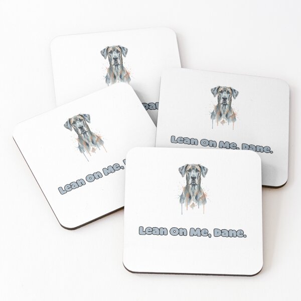 Item preview, Lean On Me Dane Great Dane Pet Trust Bond designed and sold by NatureUnleashed.