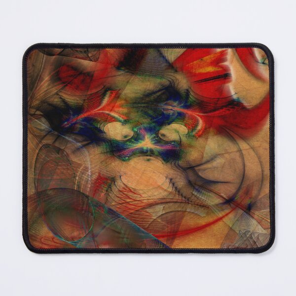Item preview, Primordial Stew Abstract Fluid Motion Earth Tones (Rectangular Version) designed and sold by studiobprints.