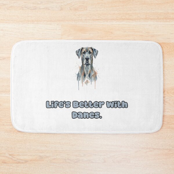 Item preview, Life's Better with Danes Great Dane Lover Statement designed and sold by NatureUnleashed.