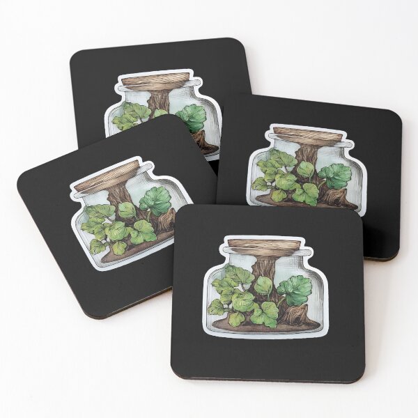 Item preview, Rustic Watercolor Ivy Terrarium designed and sold by kndzxf.