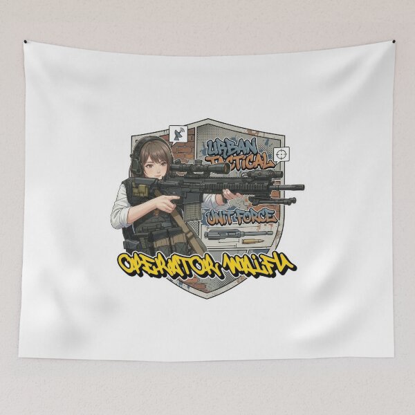 Item preview, Tactical Girl designed and sold by RAWLIFEGRAPHIC.