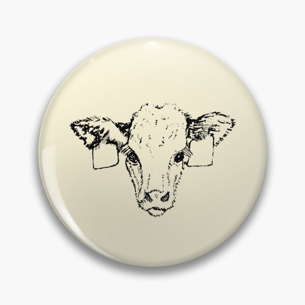 Item preview, Calf - (#FFF7D9) designed and sold by The Stippler Process.