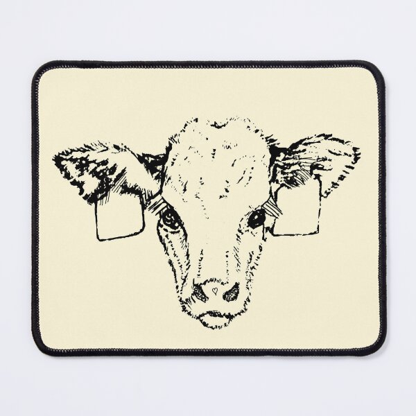 Item preview, Calf - (#FFF7D9) designed and sold by The Stippler Process.