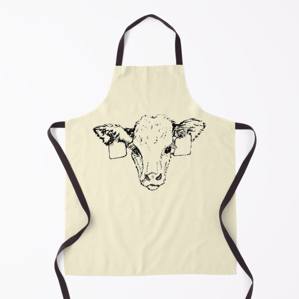 Item preview, Calf - (#FFF7D9) designed and sold by The Stippler Process.