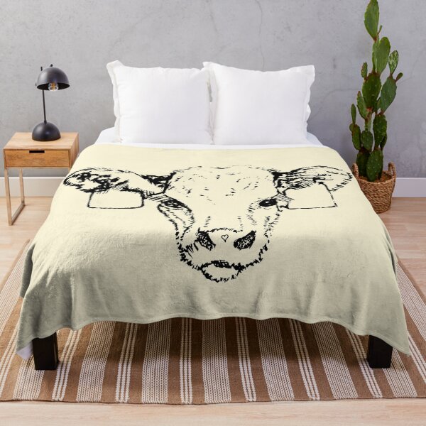 Item preview, Calf - (#FFF7D9) designed and sold by The Stippler Process.
