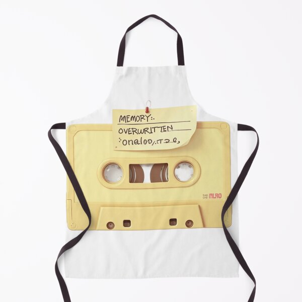 Item preview, Memory Overwritten Funny Kawaii Audio Cassette Tape 80s designed and sold by Retro Mood Co.