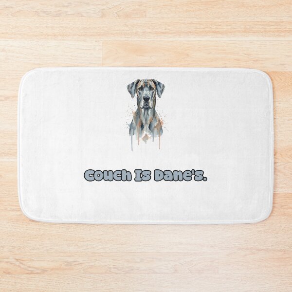 Item preview, Couch Is Dane's Funny Great Dane Pet Humor Home designed and sold by NatureUnleashed.