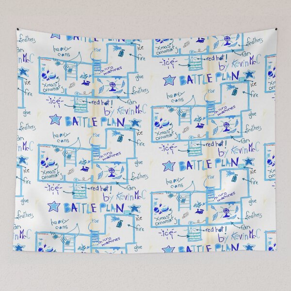 Item preview, Blue Battle Plan designed and sold by Normbot2000.