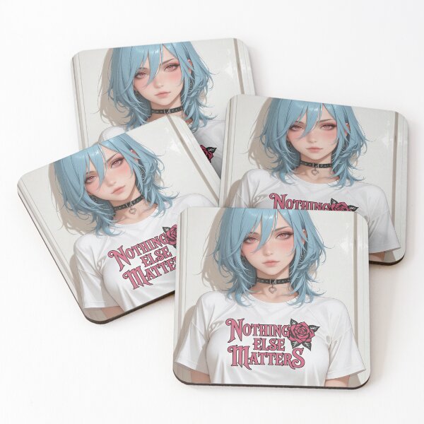 Item preview, Nothing Else Matters – Metallica Anime Fan Art Print designed and sold by Planet Utoppia.
