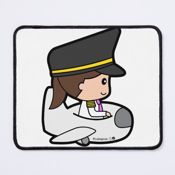 Item preview, Pilot Girl designed and sold by Colalogbook.