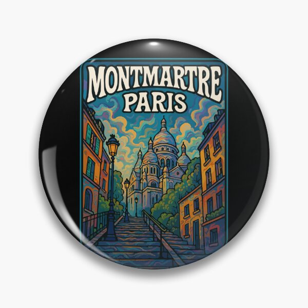 Item preview, Montmartre Paris Travel designed and sold by TomFrontierArt.