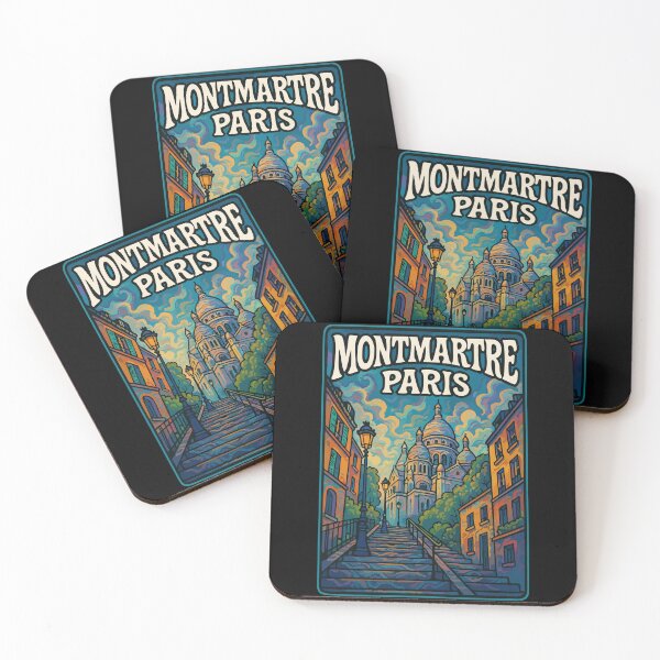 Item preview, Montmartre Paris Travel designed and sold by TomFrontierArt.