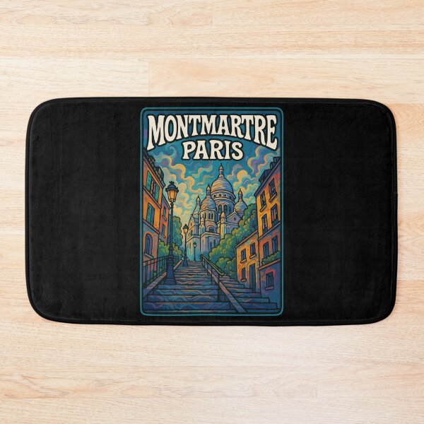 Item preview, Montmartre Paris Travel designed and sold by TomFrontierArt.