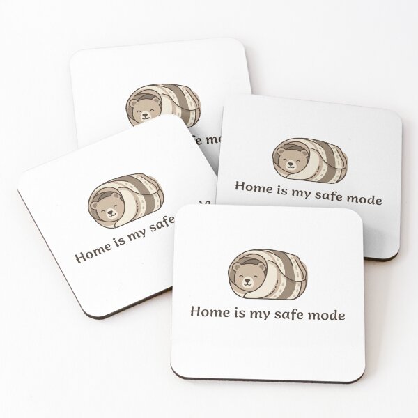 Item preview, Cozy Bear Home Safe Mode designed and sold by Quiet Mode Studio.