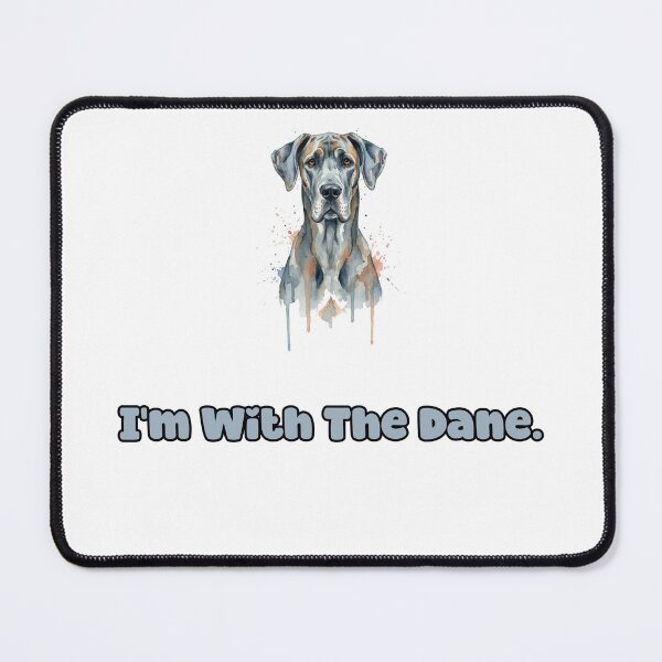 Item preview, I'm With The Dane Great Dane Lover Pet Parent Fun designed and sold by NatureUnleashed.