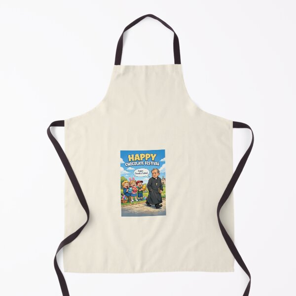 Item preview, Happy Chocolate Festival – Funny Easter Holiday Parody Design designed and sold by Hornace88studio.