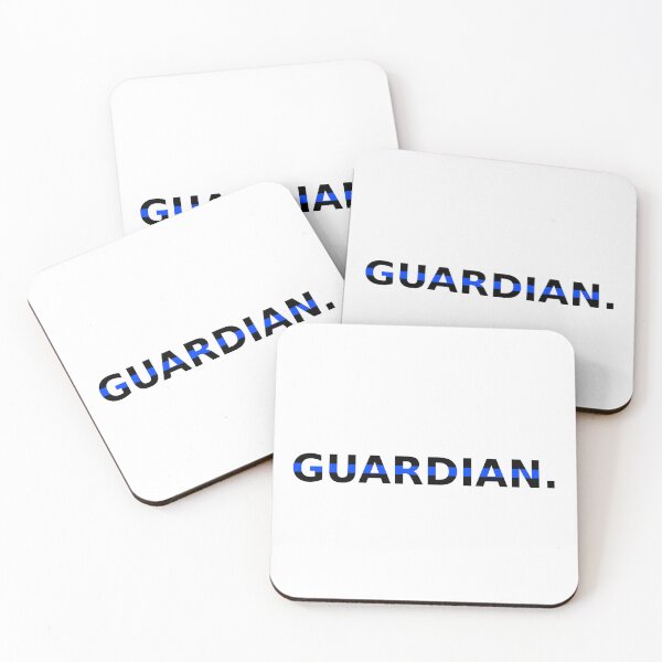 Item preview, Guardian - Thin Blue Line Design | Police & Emergency Services | Strength & Protection designed and sold by Lineforge by BehrfectMoments.