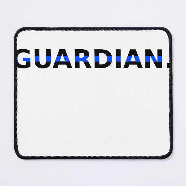 Item preview, Guardian - Thin Blue Line Design | Police & Emergency Services | Strength & Protection designed and sold by Lineforge by BehrfectMoments.