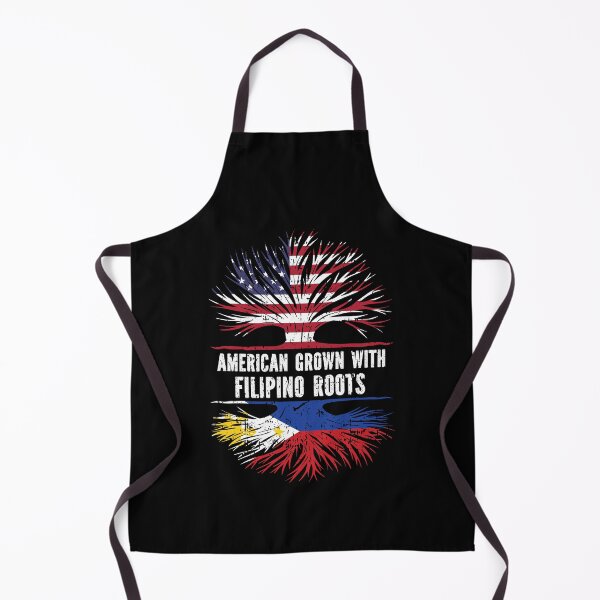 Item preview, American Grown with Philippine Roots USA Flag designed and sold by CosmoKitsch.