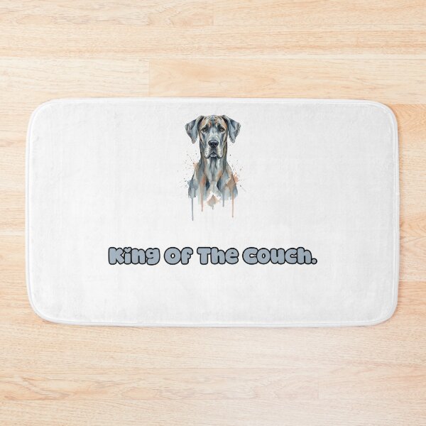 Item preview, King Of The Couch Great Dane Pet Home Humor designed and sold by NatureUnleashed.