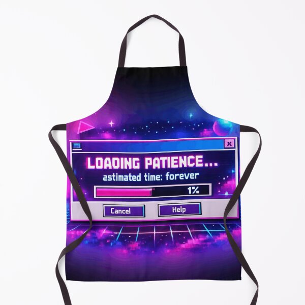 Item preview, Loading Patience 90s Dial Up Internet Humor Vaporwave designed and sold by Retro Mood Co.