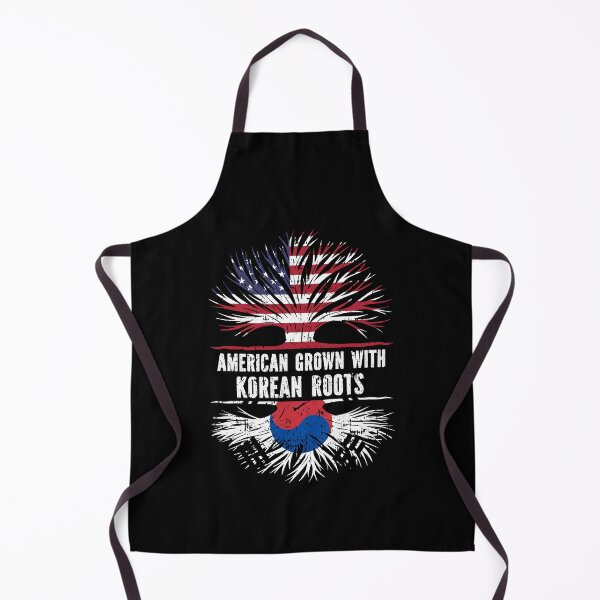 Item preview, American Grown with Korean Roots USA Flag designed and sold by CosmoKitsch.