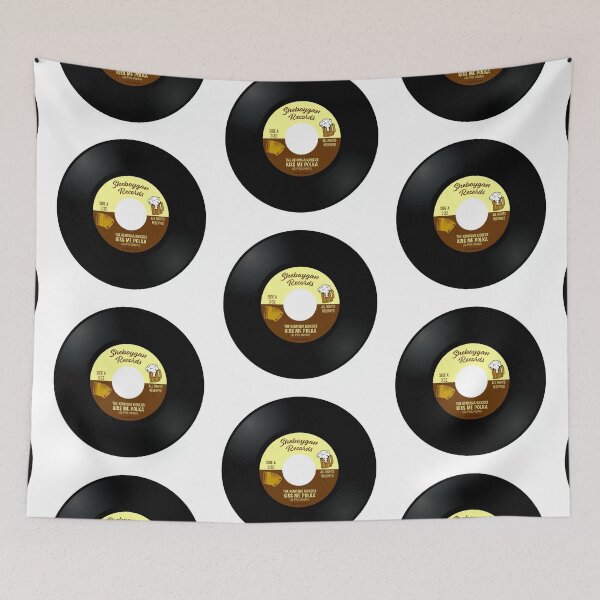 Item preview, Kiss Me Polka 45 designed and sold by Normbot2000.