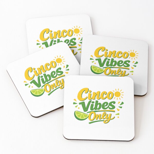 Item preview, Cinco Vibes Only Retro Mexican Fiesta Design designed and sold by Combat Skies.