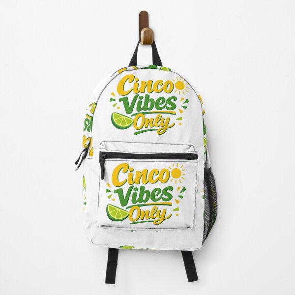 Item preview, Cinco Vibes Only Retro Mexican Fiesta Design designed and sold by Combat Skies.