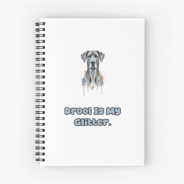 Item preview, Drool Is My Glitter Funny Great Dane Humor Owner designed and sold by NatureUnleashed.
