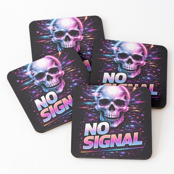 Item preview, No signal skull designed and sold by MoosElkPL.