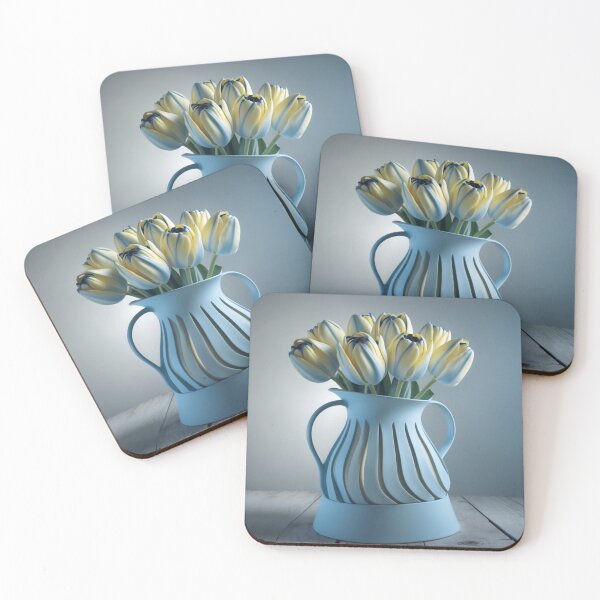 Artikelvorschau, Tulpen in einer modernen Vase entworfen und verkauft von sneidere9dace.