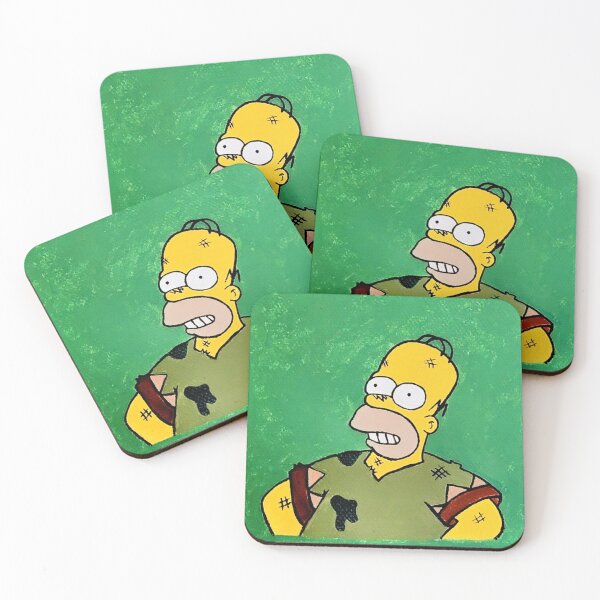 Artikelvorschau, Hippie Homer Simpson entworfen und verkauft von Baileypaints.