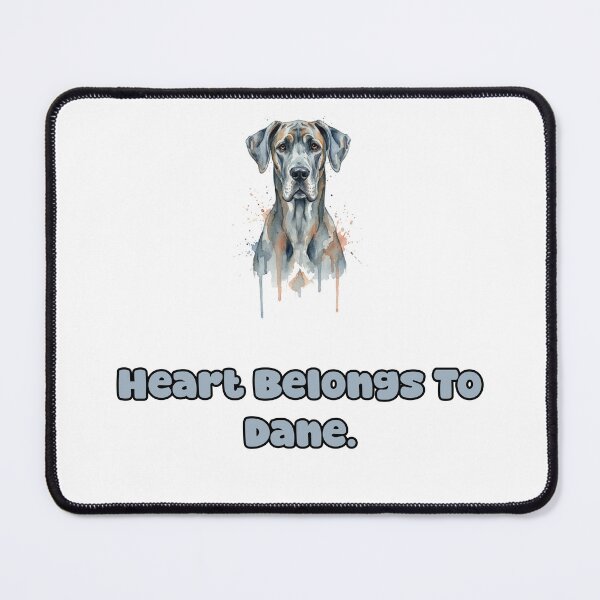 Item preview, Heart Belongs To Dane Great Dane Love Affection designed and sold by NatureUnleashed.