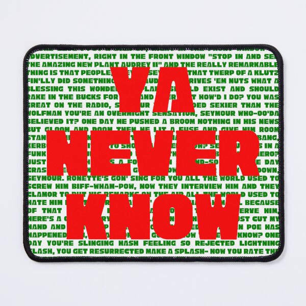 Item preview, Little shop of horrors Lyrics designed and sold by broadwaygirl142.