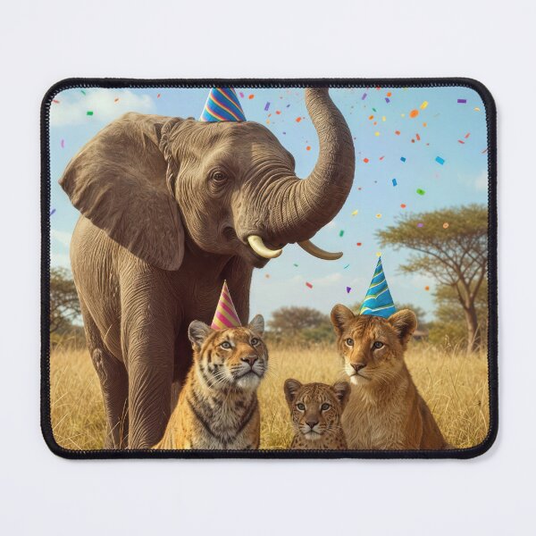 Item preview, Elephant Spraying Birthday Confetti  designed and sold by Maria Dryfhout.