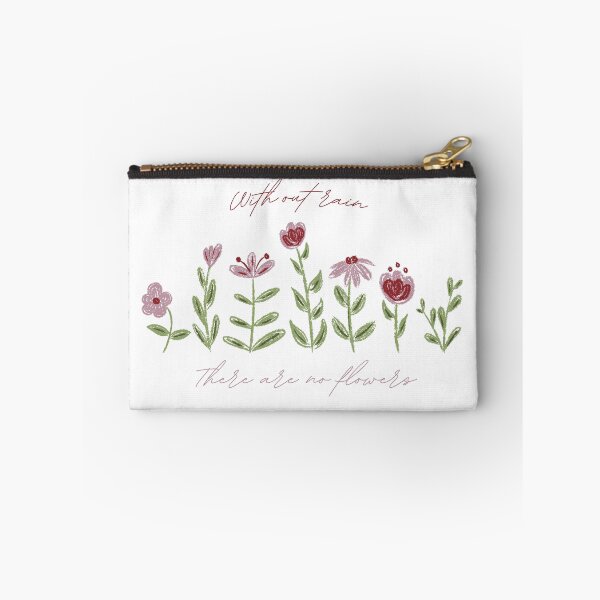 Item preview, Without Rain There Are No Flowers - Pink designed and sold by Silver Realm Studio.